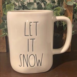 Rae Dunn Let it snow mug